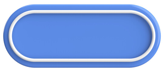 Obraz premium 3D button. Empty button. 3D illustration.