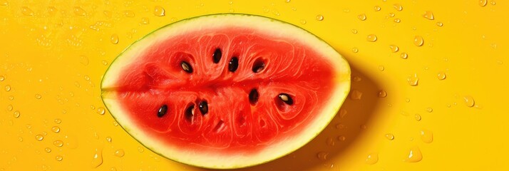 watermelon with generative ai
