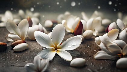 Magnolia Flowers Background