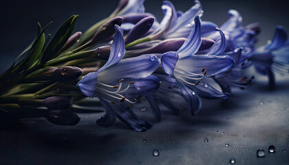Bluebell Flowers Background