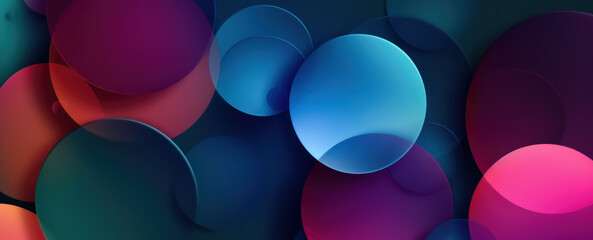 3D Balls Background