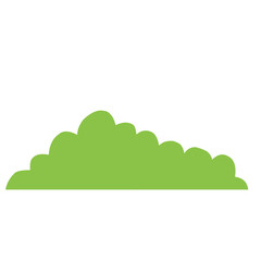 Obraz premium Green bush illustration