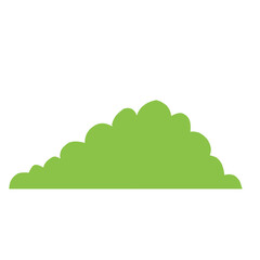 Green bush illustration