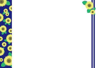 Bright Sunflower Background