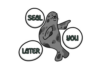 cartoon seal