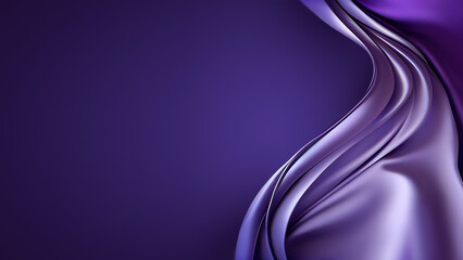 Purple Wave Silk Background