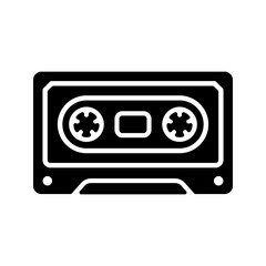 Obraz premium Cassette icon. sign for mobile concept and web design. vector illustration