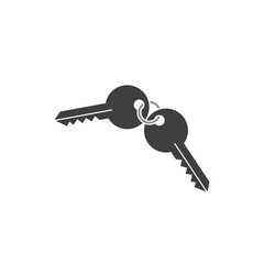 illustration of key, security tool, vector art.