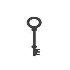 illustration of key, security tool, vector art.
