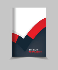 Company Profile or book cover design 