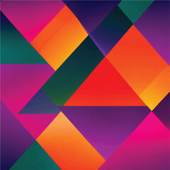 geometric colorful pattern of style abstract design art wallpaper