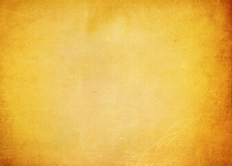 Obraz premium old paper texture material vintage yellow grunge canvas pattern background