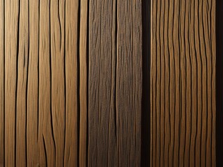 Fototapeta premium Rustic three-dimensional wood texture. Wood background