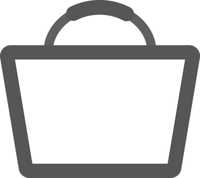 recommend clip art: 白いカバンのシンプルなイラストアイコン