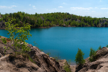 Кондуки, Романцевские горы. Ушаковские угольные карьеры.