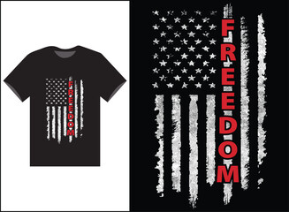 Freedom Blue Line Vector T-shirt, Freedom t-shirt, Mandate freedom, American Flag Shirt, Fourth of July shirt, patriotic shirt, Conservative tshirt, Merica tshirt.