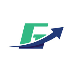 Growth Investment Logo Letter G