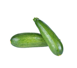 fresh  zucchini isolated on  transparent png