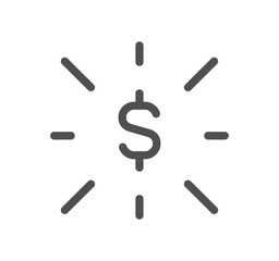 Success and growth related icon outline and linear vector.