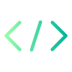 Obraz premium code icon 