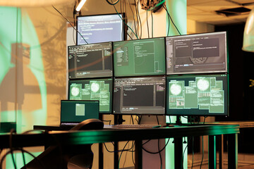 Dangerous software script running on multiple monitors, personal information stealing, database...