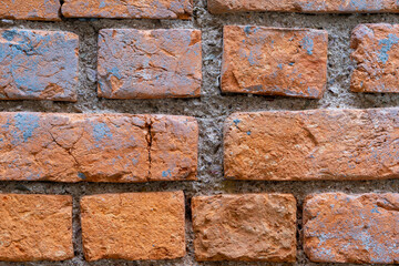 red brick wall background texture