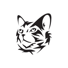 Cat logo symbol