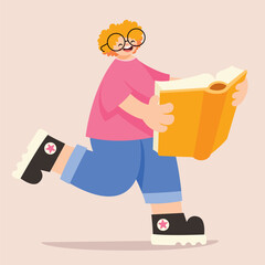 Drawing Of A College Or University Student