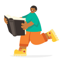 Drawing Of A College Or University Student