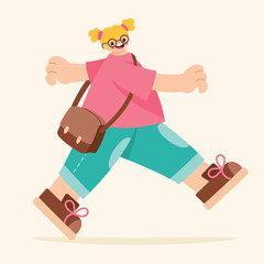 Drawing Of A College Or University Student