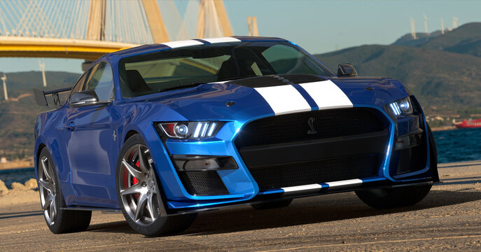the legendary american muscle car:Ford Mustang Shelby