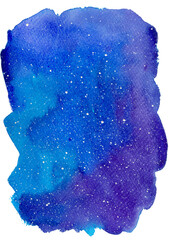 Art Painting of Space Milky way universe