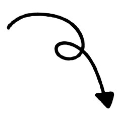 Grunge arrow vector. Grunge arrow brush. Grunge arrow paint.