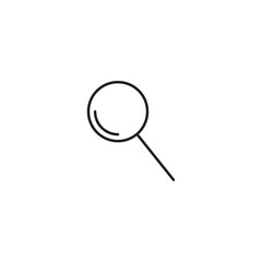Search icon vector
