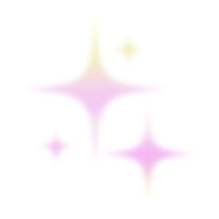 Pink And Yellow Gradient Sparkle