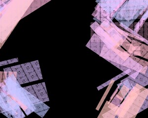 abstract cubist modern style for design