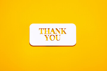 Words of gratitude, gratitude concept, text Thank you