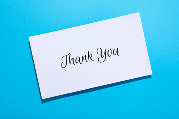 Words of gratitude, gratitude concept, text Thank you