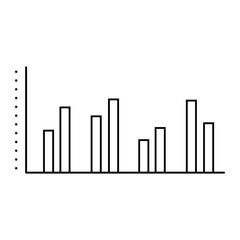 Analytics icon vector. analysis illustration sign. schedule symbol. 