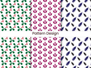 Modern floral pattern design vector template, colorful stylish abstract background for wallpapers, textile, packaging, design of luxury products.