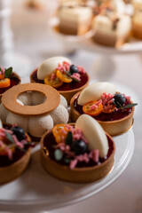 dessert with chocolate