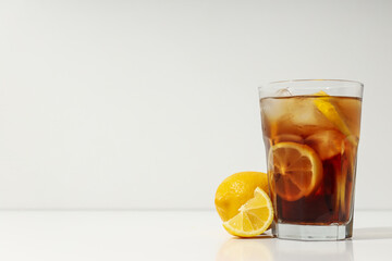 Ice tea - drink for refreshing in hot summer weather