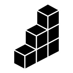 3d cube icon