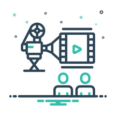 Mix icon for movies 