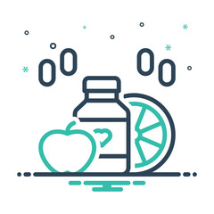 Mix icon for vitamins 