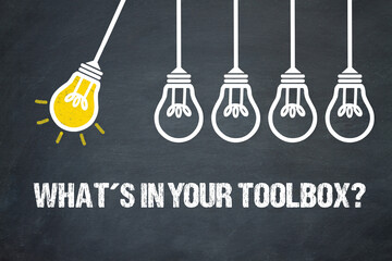 Fototapeta premium What's in your toolbox? 