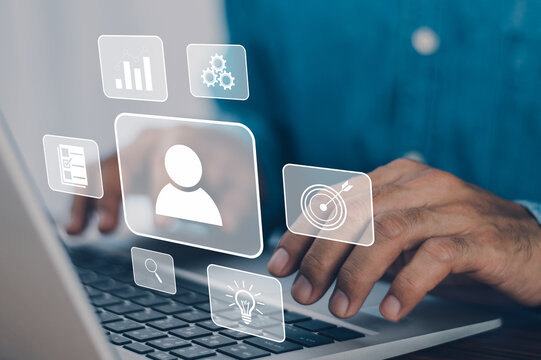 Data analysis target customer. Target customer, buyer persona, customer behavior concept. Marketing plan and strategies. Personalization marketing, customer centric strategies.