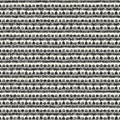 Monochrome Dotted And Striped Ikat Pattern