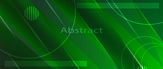 abstract green background with Diagonal Stripes and Gradients. Vector Minimalist Backdrop