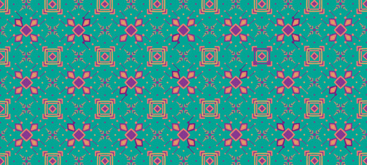 geometric abstract pattern for clothing, fabric, background, wallpaper, wrap, batik